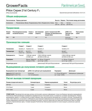 img-1: Флокс XXI век Микс [500 шт] - ООО «Семена Тут»
