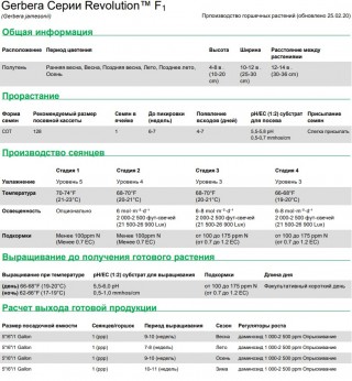 img-1: Гербера Революшн Еллоу Лайт Ай [100 шт] - ООО «Семена Тут»